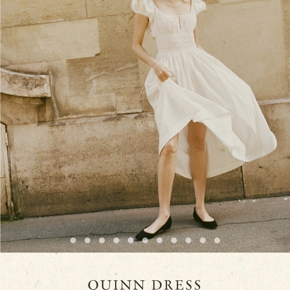 Doen Quinn White Dress